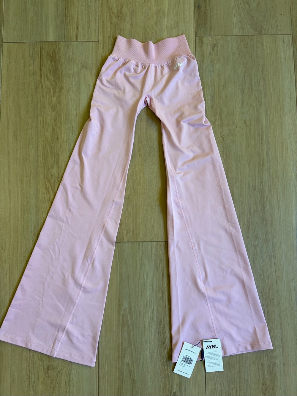 AYBL Seamless Pink Flared Leggings